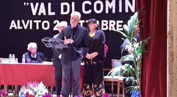 Premio "Val di Comino", l'idea di Michele Placido per l'ex Sala del Trono di Alvito: «Qui una serata dedicata a Dante»