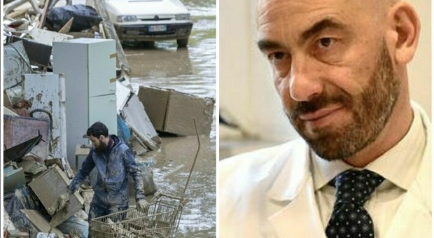 Alluvione in Romagna, Bassetti: «Vaccinare tutta la popolazione per prevenire infezioni»