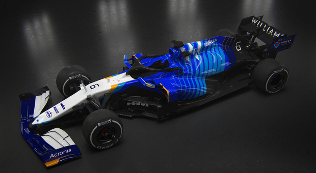 La FW43B, ecco la nuova monoposto Williams per la stagione 2021 di F1