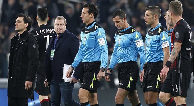 Arbitro Massa minacciato dopo il rigore in Juve-Milan