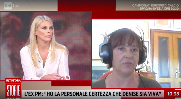 Denise Pipitone, la rivelazione choc a Storie Italiane dell'ex pm: «Sono certa che sia viva, ho individuato anche sua figlia»