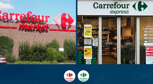Carrefour, da gennaio 2020 in Italia 546 nuovi punti vendita