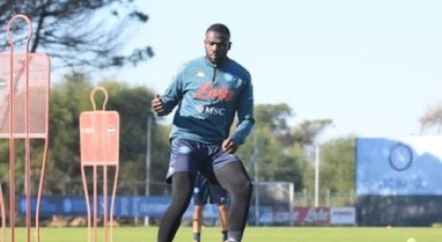 Koulibaly corre verso il recupero: in campo già contro l'Udinese