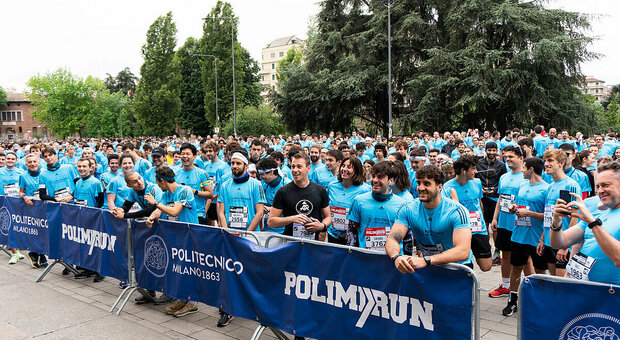 PolimiRun, domenica a Milano torna la corsa del Politecnico: 10 km da Leonardo a Bovisa