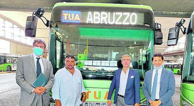 Scuole e trasporti, Tua Abruzzo presenta diciannove nuovi bus