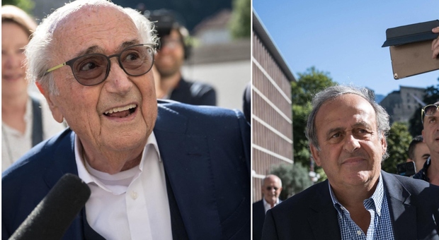 Platini e Blatter assolti dall'accusa di frode. L'ex presidente Uefa: «I colpevoli non erano in aula»
