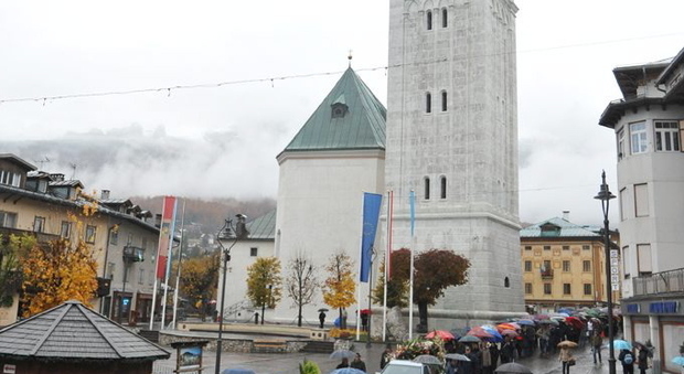 La chiesa di Cortina