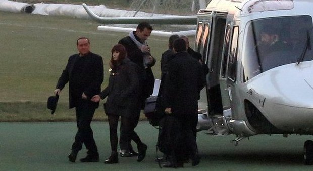 Silvio Berlusconi a Milanello con Barbara «Ho portato il ricordo del grande Milan»