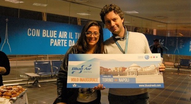 Napoli e Torino sono più vicine inaugurata la nuova rotta Blue Air