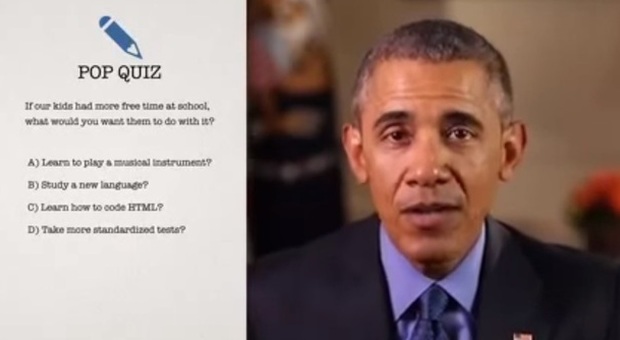 Il videomessaggio di Obama