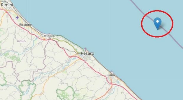 Terremoto oggi a Fano, scossa magnitudo 2.7 avvertita dalla popolazione