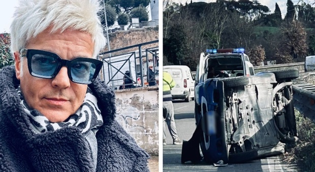 Marcello Cirillo, incidente choc a Roma: «Un camion mi ha investito e l'auto si è ribaltata. Sono vivo per miracolo»