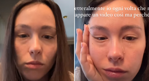 Aurora Ramazzotti piange su Instagram: «Da quando sono mamma mi capita spesso». Il motivo dietro le lacrime