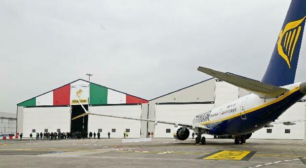 Ryanair, 2 nuovi hangar a Orio al Serio