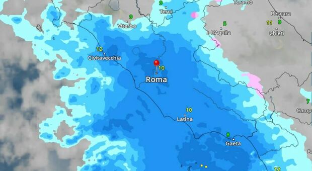 Temporale in arrivo a Roma, dove e quando: le previsioni meteo di oggi e domani