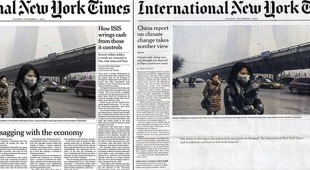 Thailandia, censurato il New York Times: spazio bianco sul giornale