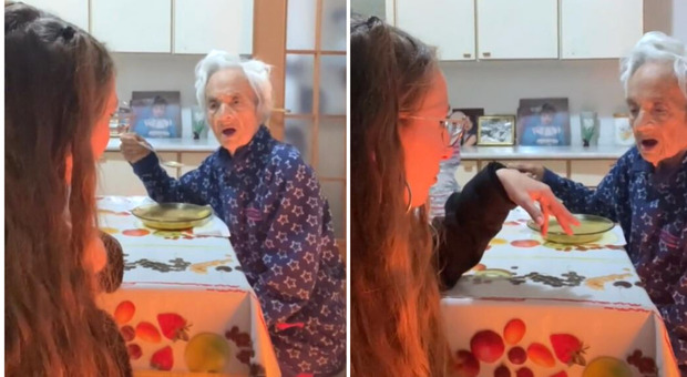 «Ti ricordi? Sono tua nipote». I video virali di Rita, star di TikTok, con la nonna che non la riconosce