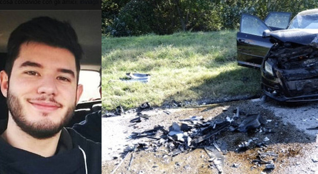 Scontro frontale tra due auto: Marco, 20 anni, muore sul colpo