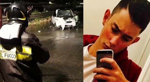 Roma, auto contro un muro in via Tuscolana: morto ragazzo di 20 anni, grave 19enne