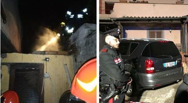 Alle porte di Roma esplode villino per una fuga di gas: morti padre e figlio, ferita una donna