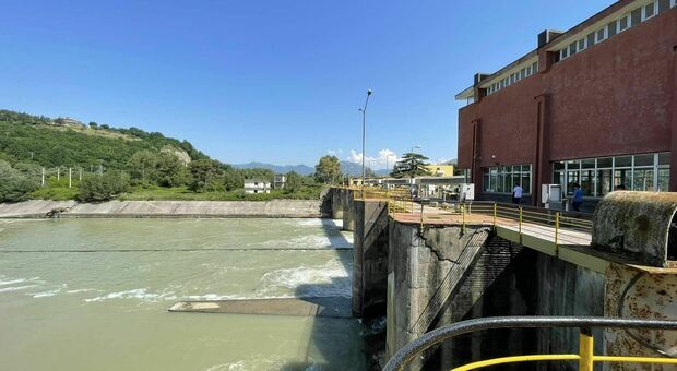 Impianti di derivazione delle acque della Diga traversa di Ponte Annibale