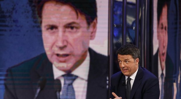 Governo, Renzi a Conte: «Niente divisioni su politica europea». Salvini: «Se hanno dignità si voti»