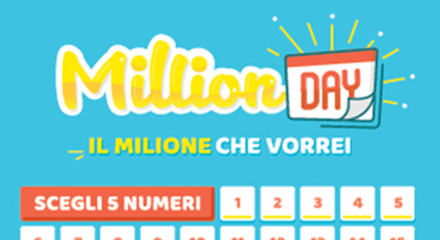 Million Day, diretta estrazione di martedì 5 marzo 2019: i numeri vincenti