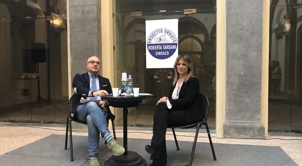 Roberta Tardani intervistata da Claudio Lattanzi