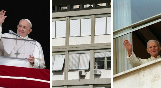 Papa Francesco, l'arrivo “anonimo” al Gemelli e quello stesso piano dell'ospedale di Wojtyla