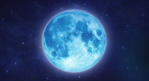 Notte di Pasqua con la Luna blu: evento raro, ricordatevi di alzare gli occhi al cielo