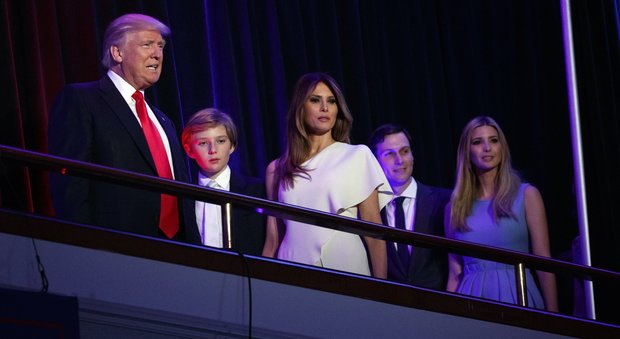 Usa 2016, tre mogli e cinque figli: va in scena Casa Trump