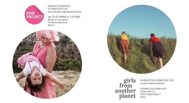 Girls from another planet, un progetto fotografico di Francesca Tilio