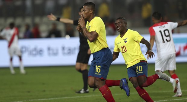 L'Ecuador supera il Perù 2-0 in amichevole