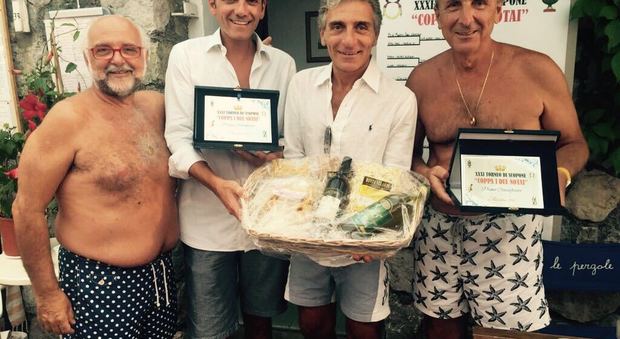 «Il torneo al lido di Maratea e la premiazione con Borghese»