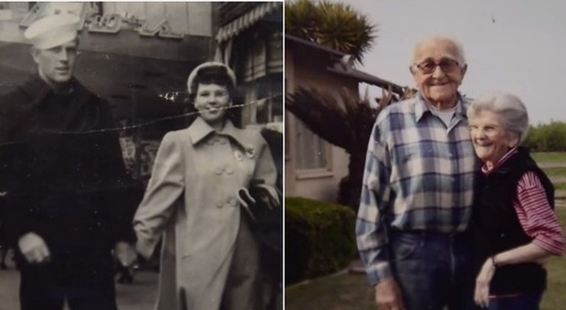 Muoiono mano nella mano dopo quasi 70 anni di matrimonio
