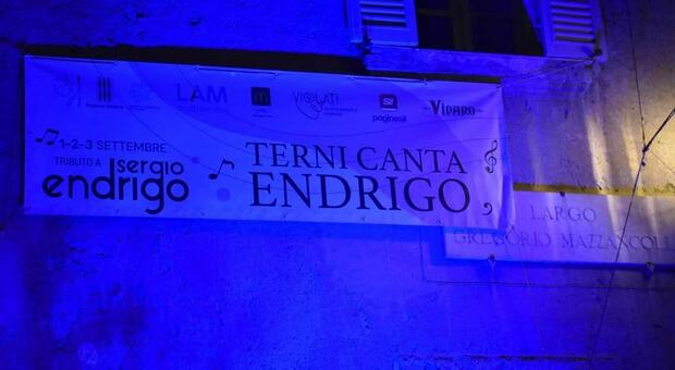 Terni canta Endrigo