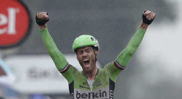 Boom vince la quinta tappa del Tour In maglia gialla c'è sempre Nibali