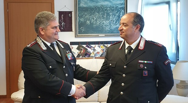Castelnuovo di Farfa, il luogotenente Luca Angeloni lascia il comando della stazione carabinieri