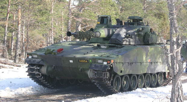 Un CV90 svedese