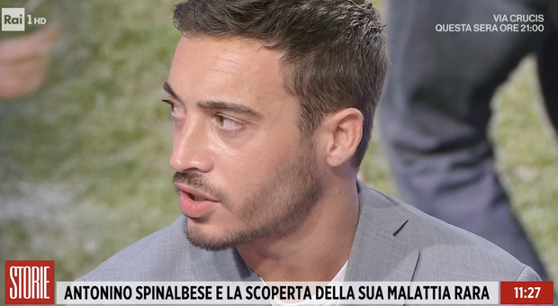 Antonino Spinalbese, l'ex di Belen a Storie Italiane racconta la malattia: «Ho un problema al pancreas»
