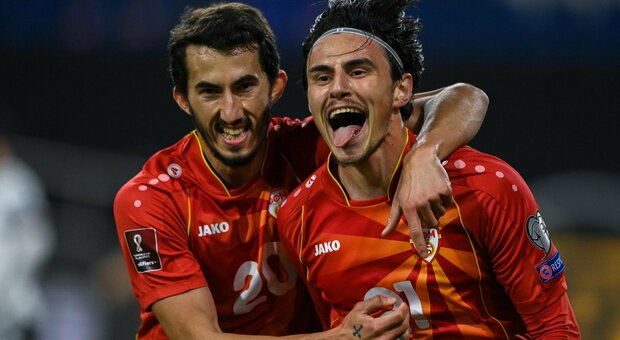 Elmas in gol con la Macedonia contro la Germania