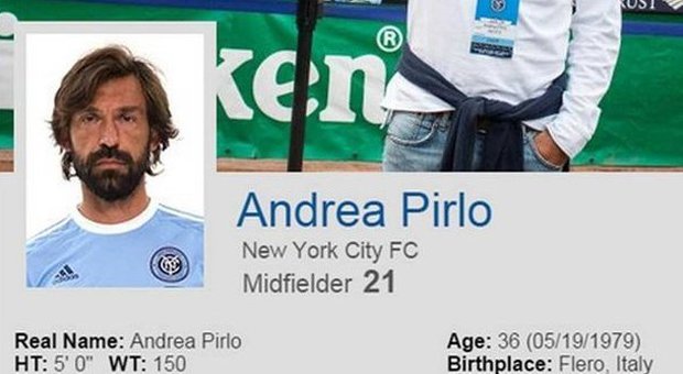 Andrea Pirlo ufficiale al New York City, ma nessuno avverte la Juventus
