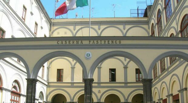 La sede del comando provinciale dei carabinieri di Napoli