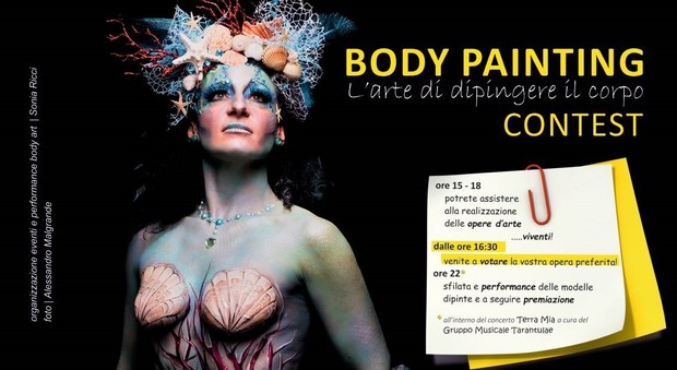 San Felice Circeo ospita il 1° contest del Lazio di body painting "Circeo Body Art"