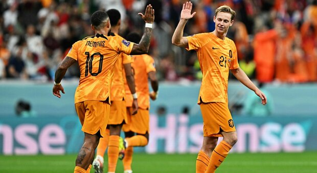 Olanda-Stati Uniti apre gli ottavi di finale