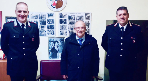 Il procuratore d'Emmanuele in visita a Pico e Pastena: incontro con i carabinieri