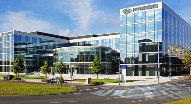 La sede europea Hyundai di Offenbach