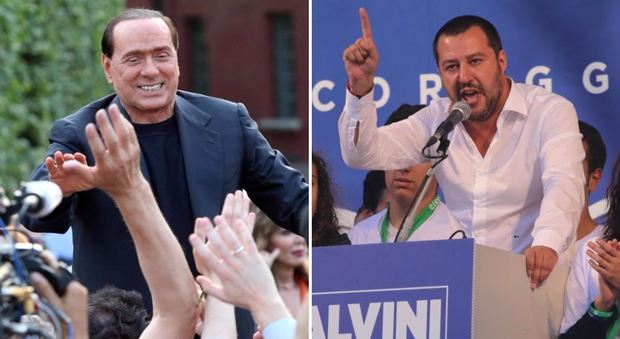 Centrodestra, patto fra Berlusconi e Salvini: «Insieme per battere Grillo»