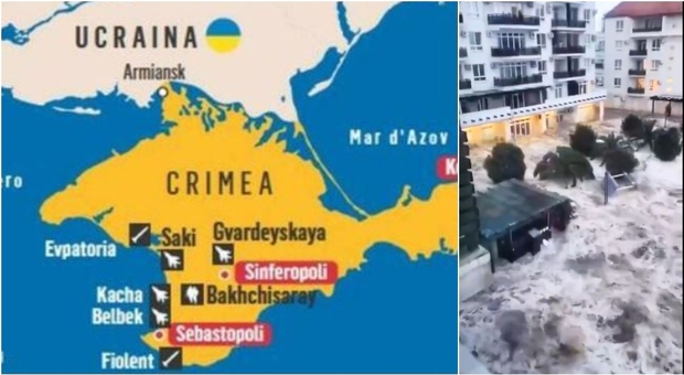 Guerra congelata, tempesta «senza precedenti» si abbatte sulla Crimea: 500 mila persone senza elettricità