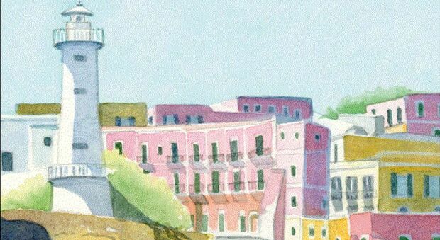 Ventotene, colori, immagini e storia dell'isola madre d'Europa nel libro-taccuino di Cristiana Pumpo